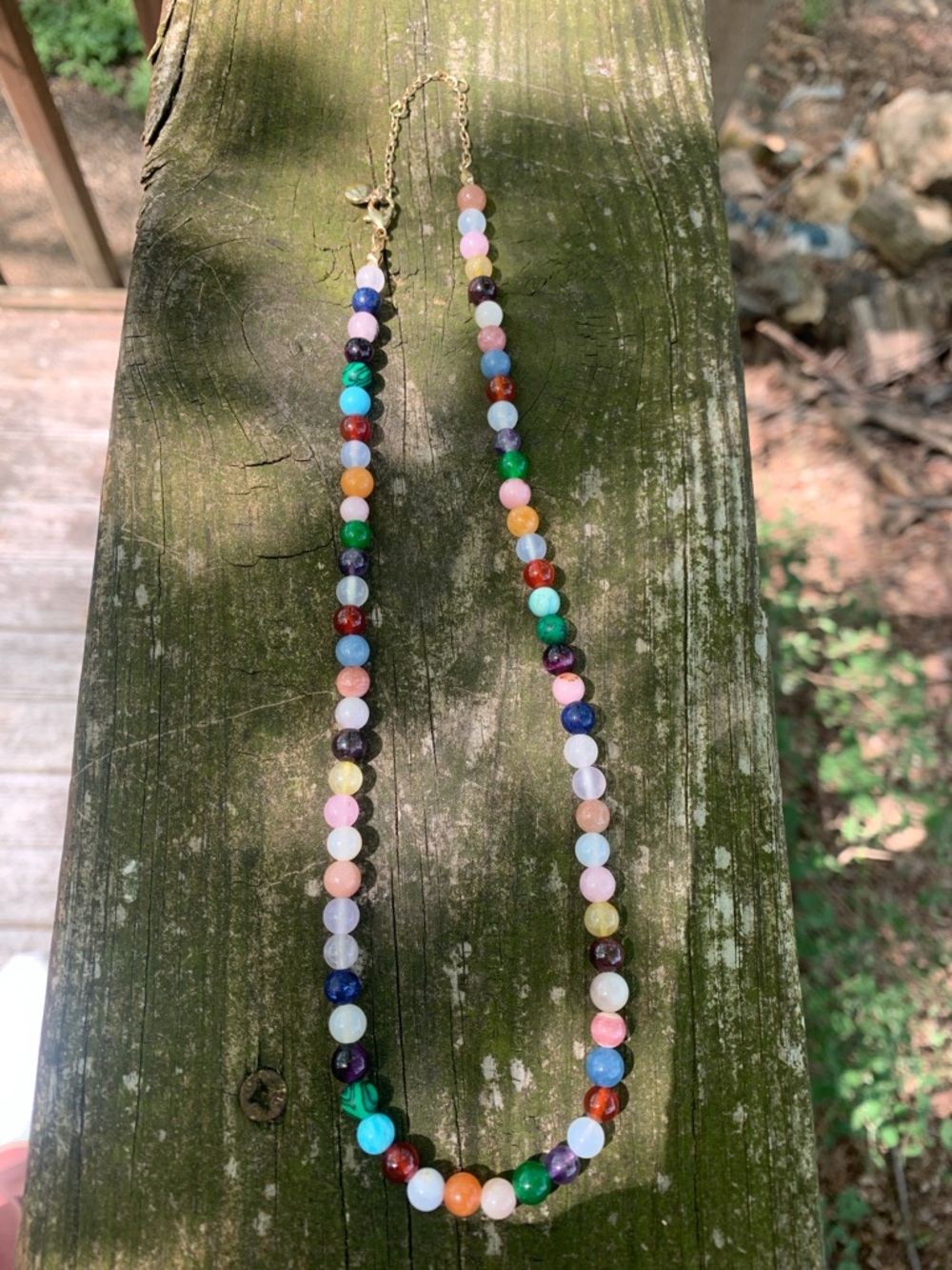 BaubleBar Cameron Multicolor Bead Necklace